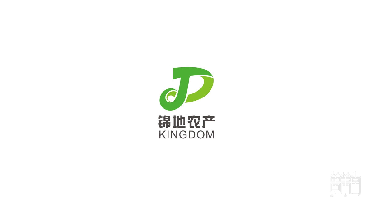 锦地农产LOGO设计