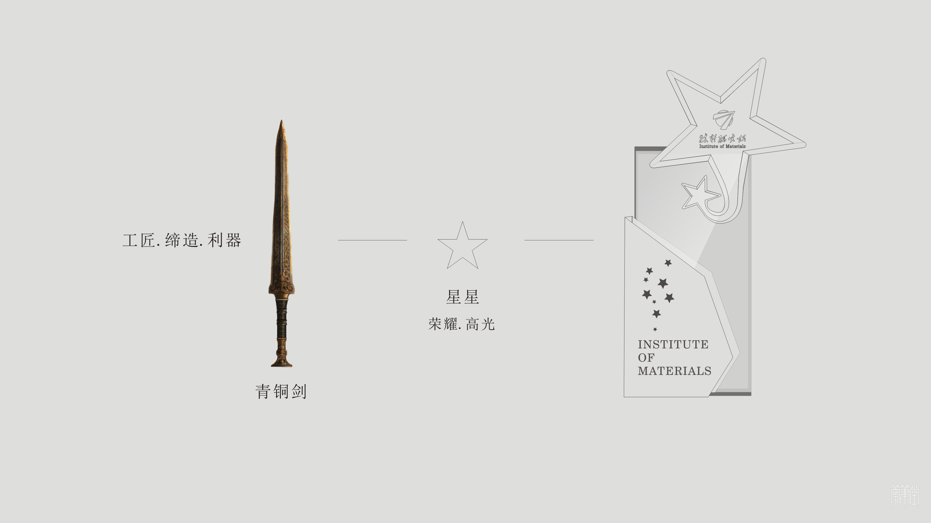 神剑奖杯创意设计